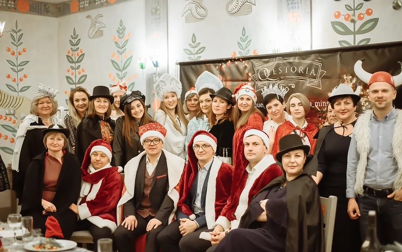 Тимбилдинг-активности на корпоративе на Новый год в Минске